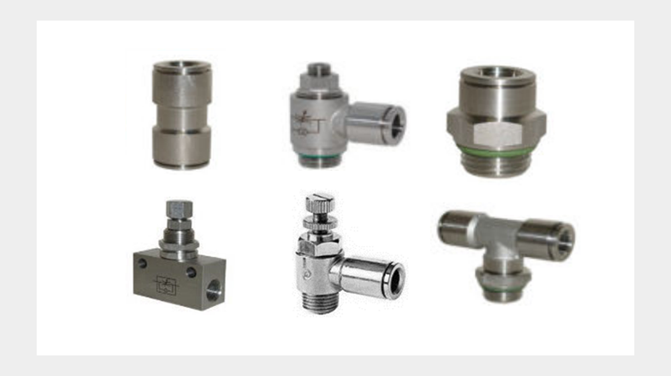 Raccordi automatici inox AISI 316